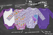 Baby Onesie Mock Ups UPDATE, an Apparel Mockup by JSquarePresents (Thumbnail 6 of 13)