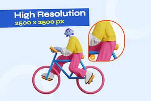 E-Commerce 3D Character