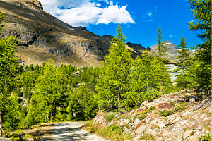 View of Swiss Alps near Zermatt, a Nature Photo by Leonid Andronov