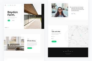 Photy — Landing Page PSD Template