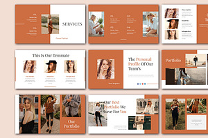 Casuel Women Fashion PowerPoint