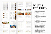 Greece Travel Itinerary Template, a Magazine Template by Pulsecolor (Thumbnail 4 of 10)