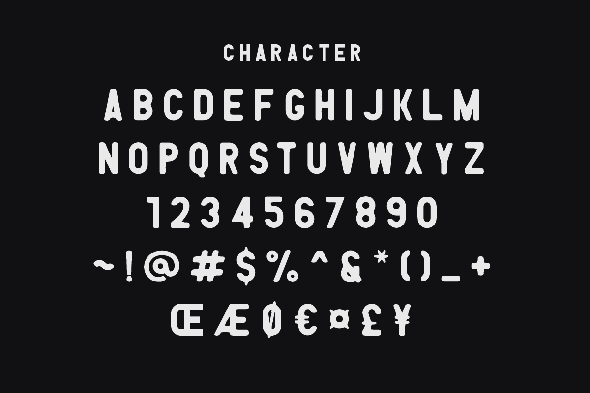 Blockers 5 Font Family preview 8