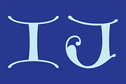 Gothic Initials Nine Font, a Script Font by GG Design (Thumbnail 6 of 14)
