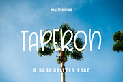 Taperon, a Handwritten Font by Dm Studio (Thumbnail 1 of 9)