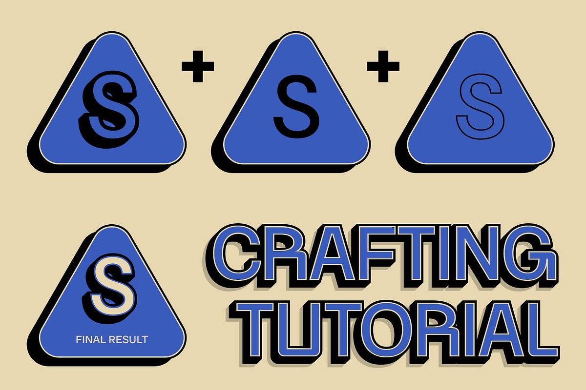 CS Cruise 3D, a Sans Serif Font by Craft Supply Co. (Photo 2 of 8)