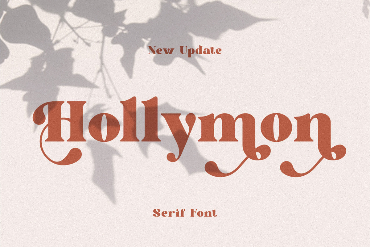 Hollymon, a Serif Font by Typegoals Studio (Photo 1 of 8)