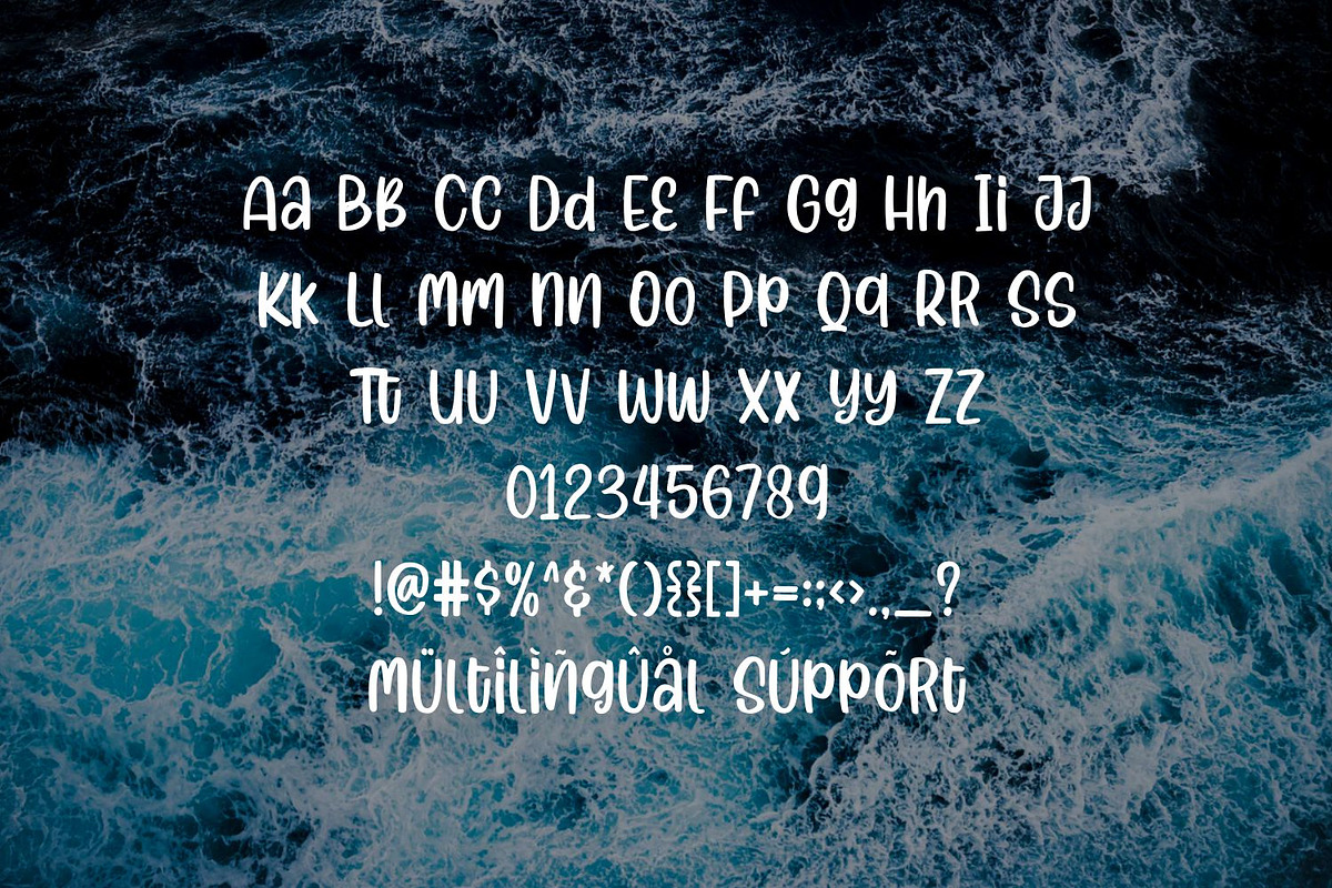 Bestari - Handdrawn Font preview 7