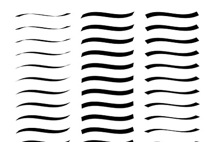 AI Calligraphic Brushes [ii], a Brush Add-On by 103cia