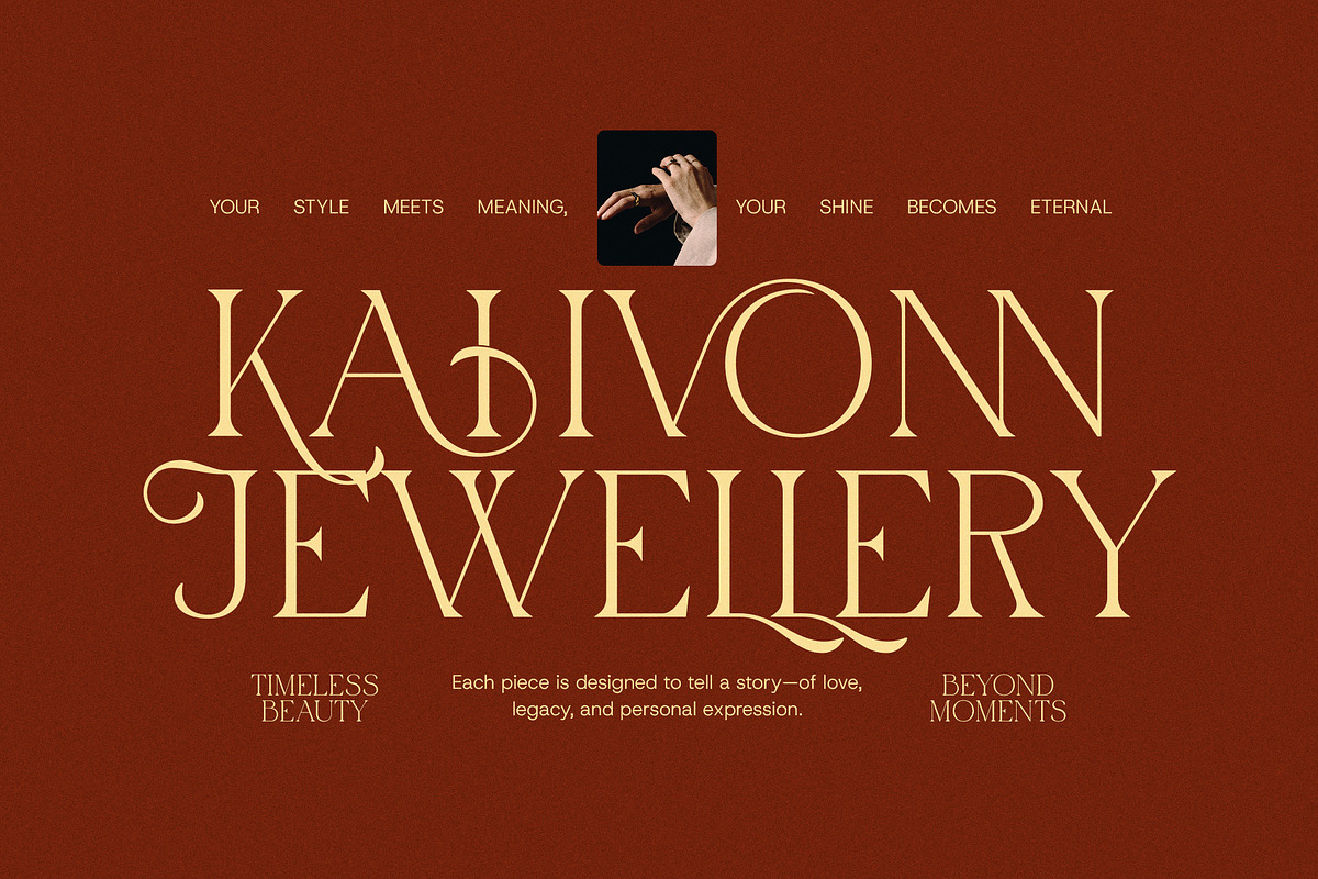 Flower Elegant Serif Font, a Serif Font by Elegant Font (Photo 7 of 8)