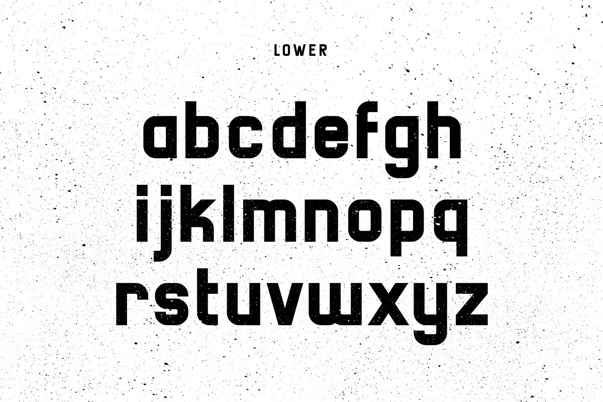 Thunder - Industrial Typeface, a Sans Serif Font by HipFonts (Photo 5 of 8)