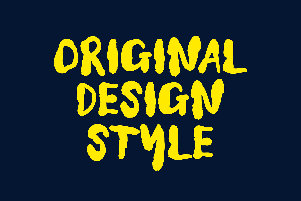 Blast | Bold and Playful Font, a Font by alphArtype (Photo 3 of 12)