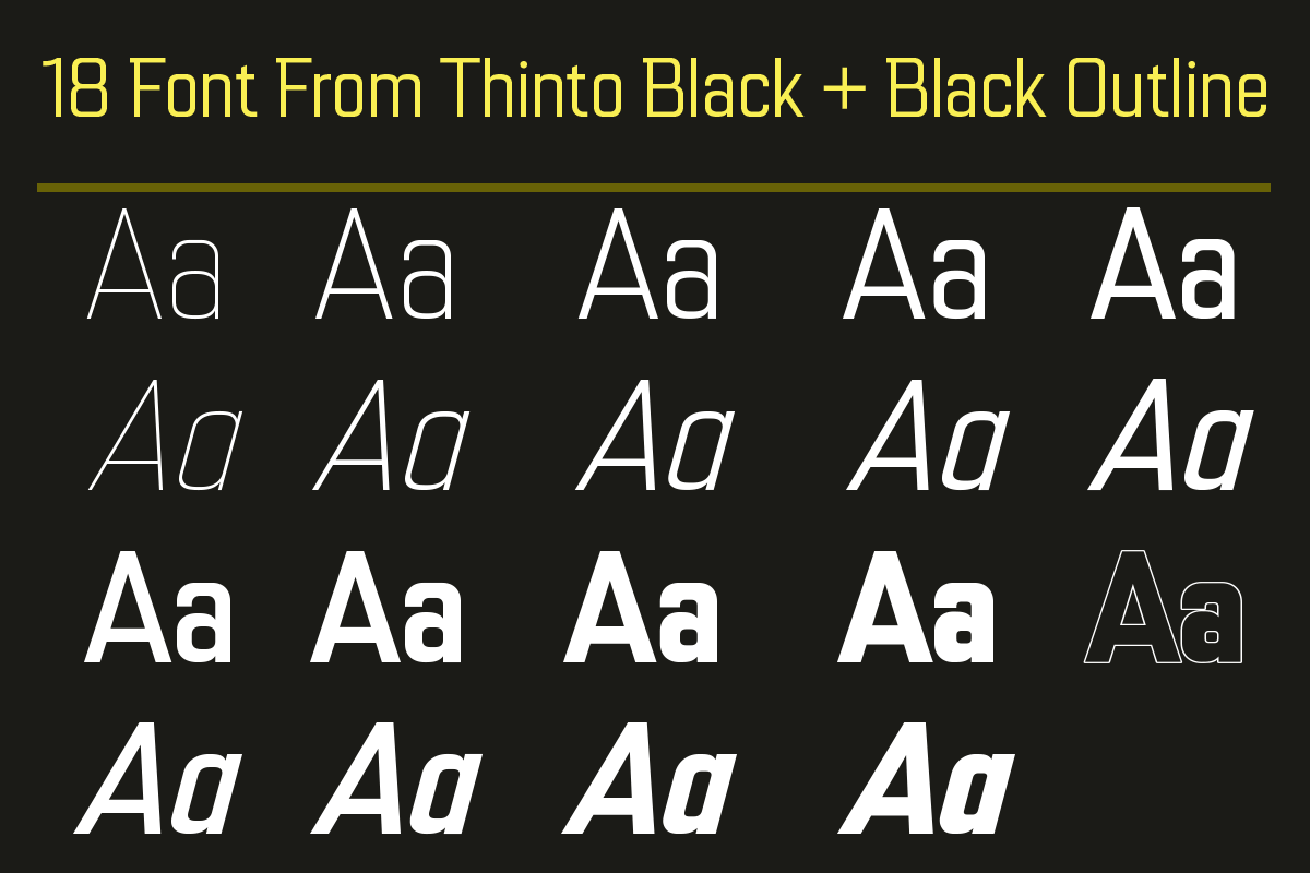 Neo Strada, a Sans Serif Font by Differentialtype (Photo 7 of 9)