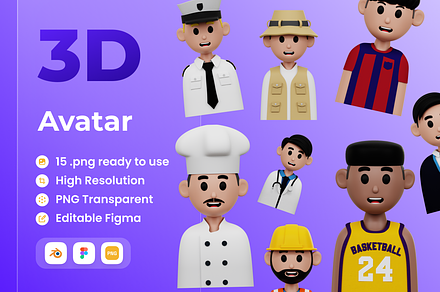 Avatar 3D Illustration