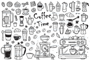 COFFEE TIME SVG Bundle, Coffee Cup