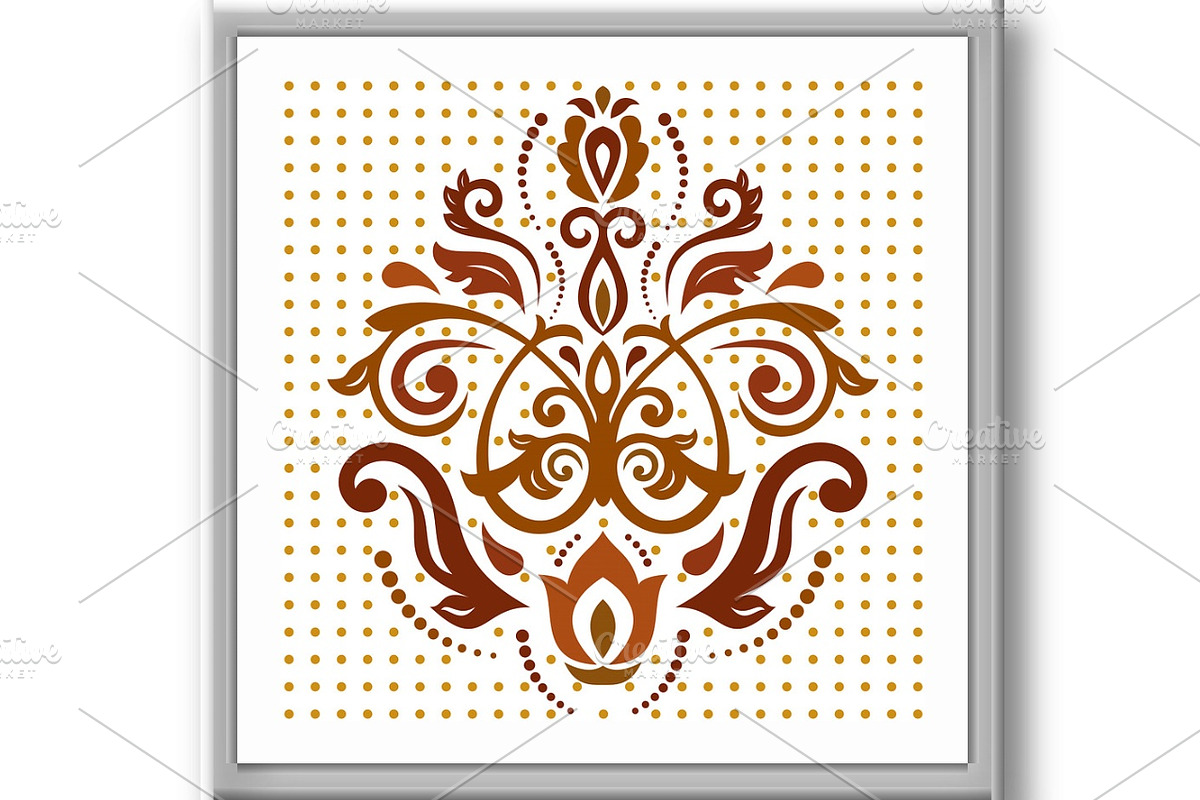 Classic Vector Fine Pattern With, an Illustration by FineArtStudio (Photo 3 of 3)