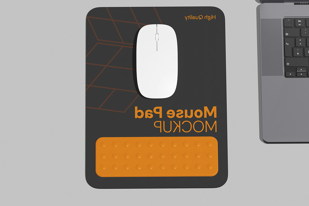 Mouse Pad Mockup, a Wearable Device Mockup by Unerispace (Photo 4 of 5)