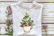 Cute Doodle Christmas Tree Sublimati, an Illustration by CraftArtStudio (Thumbnail 5 of 6)