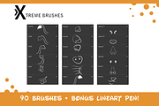 Procreate MEGA BUNDLE! (1K+ BRUSHES), a Brush Add-On by Extreme Brushes (Thumbnail 42 of 47)