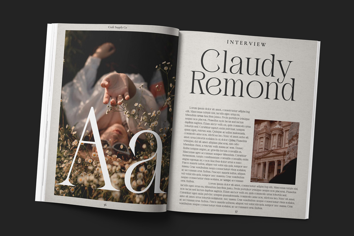 Febila - Elegant Serif Font, a Serif Font by Craft Supply Co. (Photo 6 of 8)
