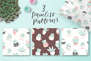 Cute cactus and lettering set♥, an Animal Illustration by Artnis (Thumbnail 2 of 5)