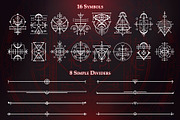 Dark Alchemy UI Set, an Object Illustration by Olga Ryzychenko (Thumbnail 9 of 10)