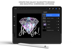 Galaxy Creator Kit For Procreate