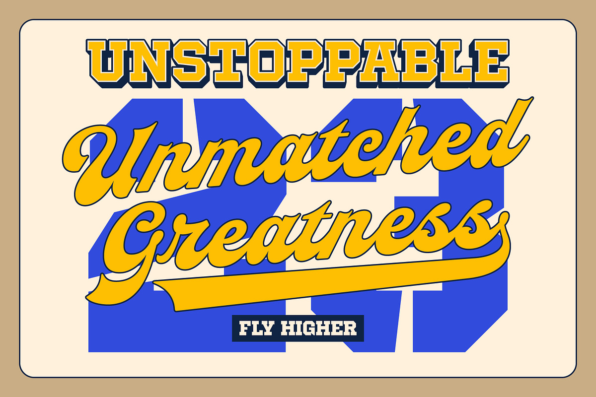 Native Baseball - Font Duo, a Slab Serif Font by The Native Saint Club (Photo 11 of 16)