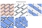 ALL 3D iPHONE MOCK-UP BUNDLE VOL-4, an iPhone Mockup by Graphicsworld125 (Thumbnail 3 of 21)