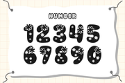 Flowers - Spring Font Type, a Sans Serif Font by KiddoGlyphs Studio (Thumbnail 4 of 4)