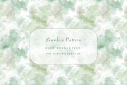 Green Watercolor Pattern, a Decorative Illustration by Pati Charm Studio (Thumbnail 1 of 7)