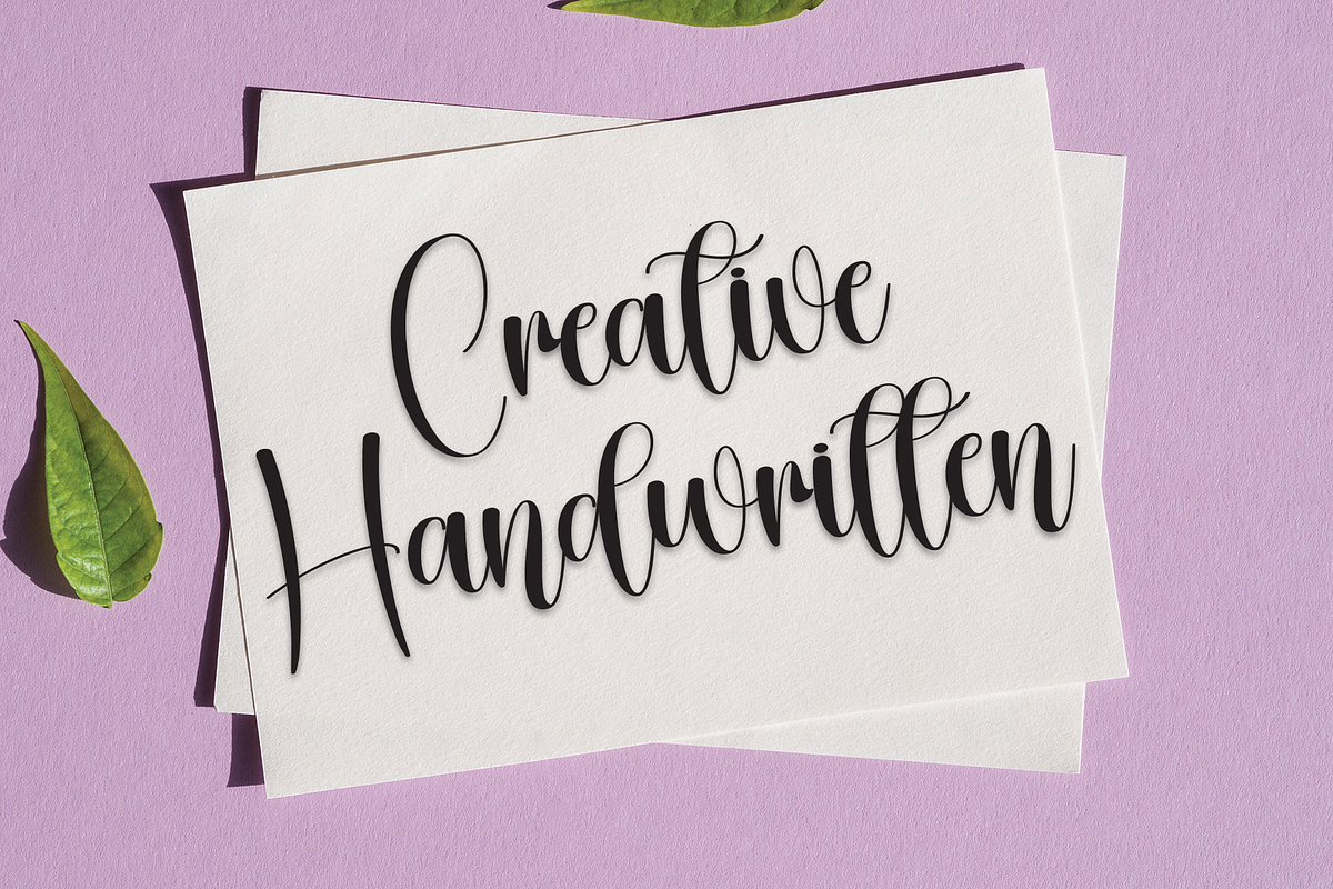 Dearly | Script Font, a Handwritten Font by Scratchones (Photo 5 of 9)