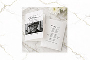 Funeral Bifold Program Canva FR003, a Brochure Template by TyphoonStudio (Thumbnail 1 of 8)