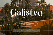Galisteo, a Serif Font by Subqi Std (Thumbnail 1 of 9)