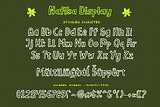 Nafika Display Hand-Drawn Font, a Font by Haps Space (Thumbnail 7 of 8)