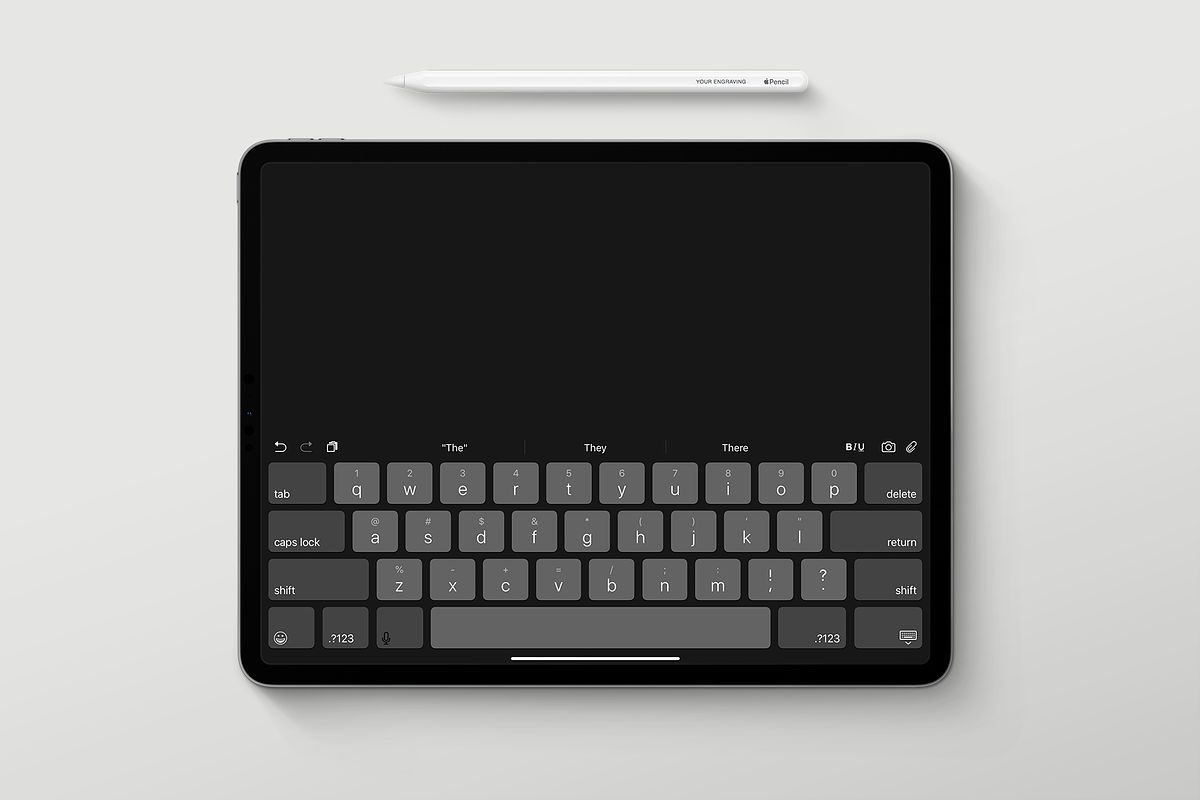 iPad Pro 12.9 Mockup, an iPad Mockup by Unio Designs (Photo 7 of 7)