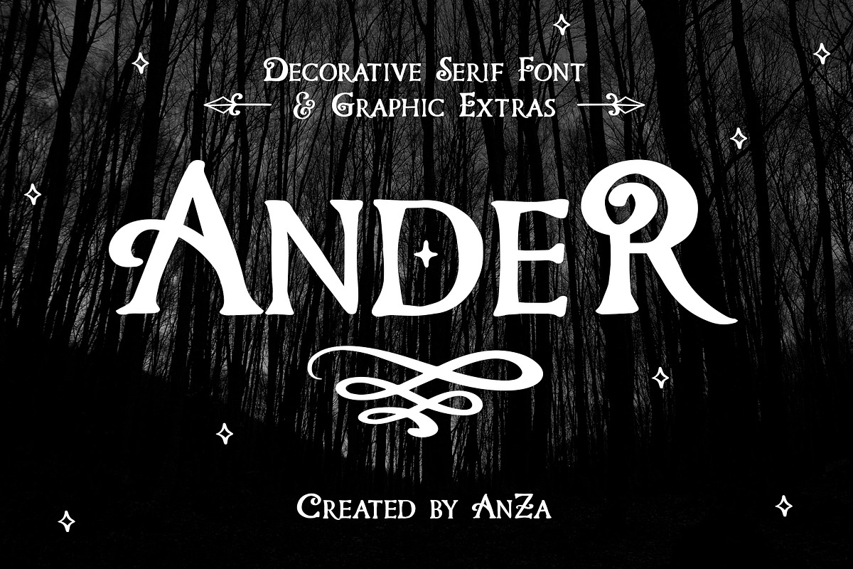 Hand-Drawn Serif Font Family