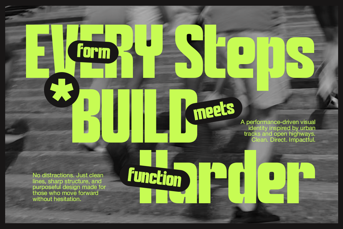 Bagile - Sports Condensed Font, a Sans Serif Font by Pandeka Studio (Photo 7 of 9)