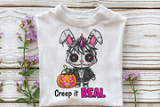 Creep It Real Voodoo Bunny Halloween, an Illustration by Craft Nest (Thumbnail 3 of 6)