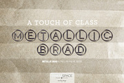 Metallic Brad Alphabet, an Object Graphic by WhiteSpace Design Studio (Thumbnail 1 of 2)