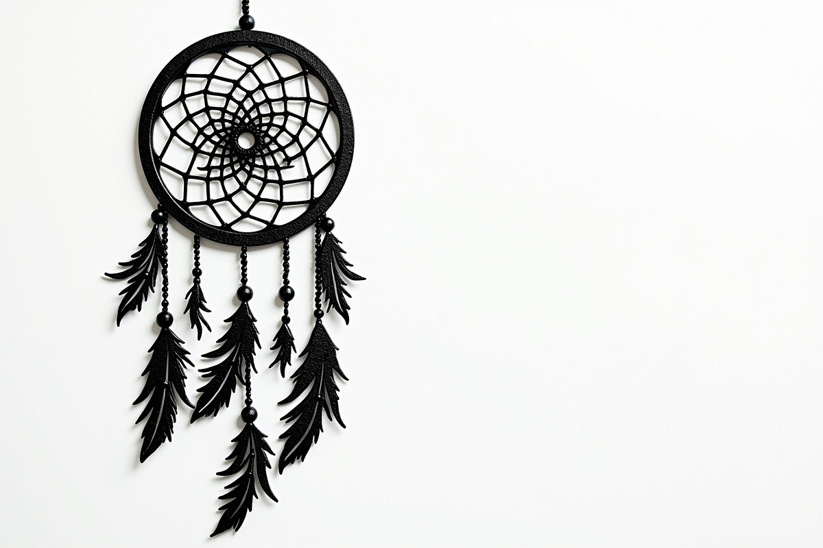 Scandinavian Unique Dreamcatcher, an Illustration by Amazin_art (Photo 7 of 26)