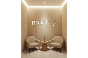 Elegant Reception Logo Mockup - PSD, a Mockup by Julia Anderi - Studio (Thumbnail 1 of 2)