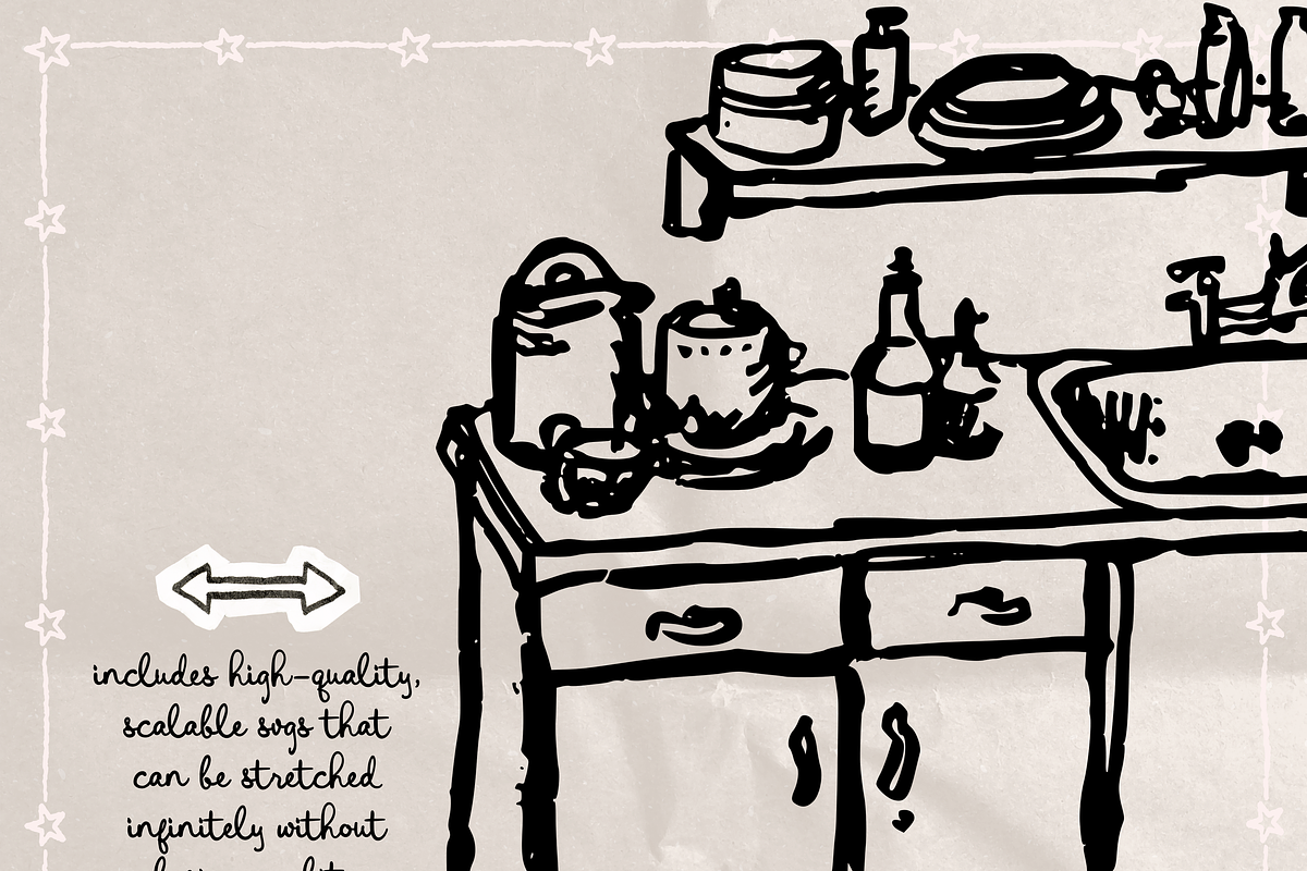 Cleaning Supplies Clipart, Chores, an Object Illustration by The October Creative (Photo 3 of 6)