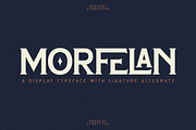 Morfelan A Display Typeface Font, a Serif Font by Storytype Studio (Thumbnail 1 of 15)