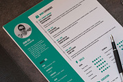 Flat Resume + Cover Letter, a Resume Template by Made by Mancie (Thumbnail 4 of 5)