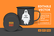 Ghost vs Everybody, an Object Illustration by Mangustudio (Thumbnail 3 of 3)