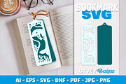 Sea Animals Bookmark Paper Cut, an Animal Illustration by OTVEY DESIGN (Thumbnail 5 of 13)