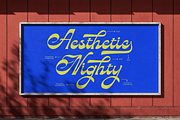 Abiglia, a Script Font by zeenesia (Thumbnail 9 of 17)