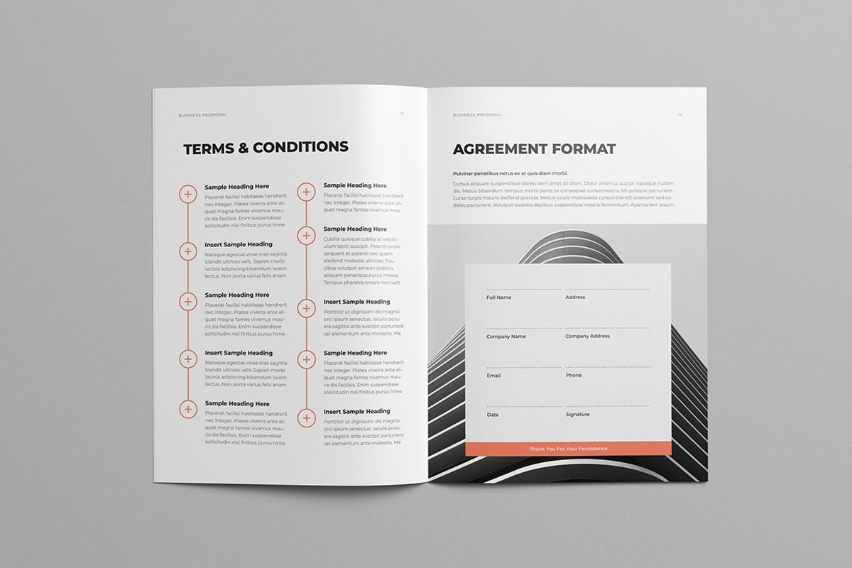 Business Proposal | Word & InDesign, a Brochure Template by HiveArts (Photo 8 of 9)