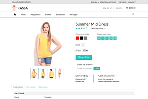 Kassa Ecommerce Responsive Template